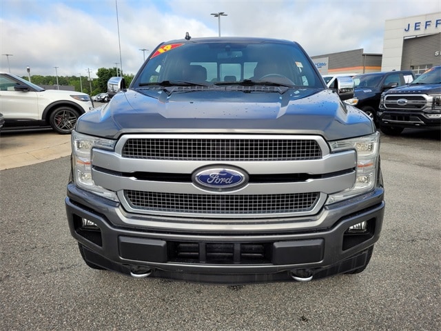 Used 2019 Ford F-150 Platinum with VIN 1FTEW1E48KFA75163 for sale in Byron, GA