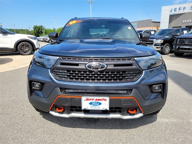 Used 2022 Ford Explorer TIMBERLINE with VIN 1FMSK8JH9NGB38362 for sale in Byron, GA