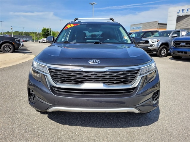 Used 2021 Kia Seltos S with VIN KNDEU2AA1M7113918 for sale in Byron, GA
