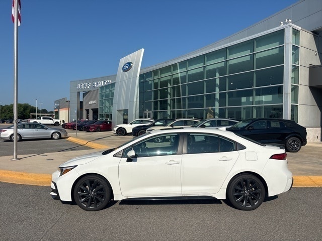 Used 2023 Toyota Corolla XSE with VIN 5YFT4MCE4PP167932 for sale in Northfield, Minnesota