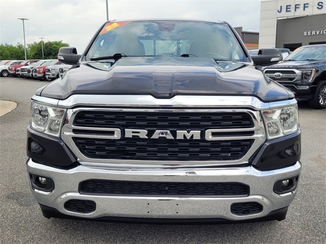 Used 2022 RAM Ram 1500 Pickup Big Horn/Lone Star with VIN 1C6RREMT4NN265911 for sale in Byron, GA