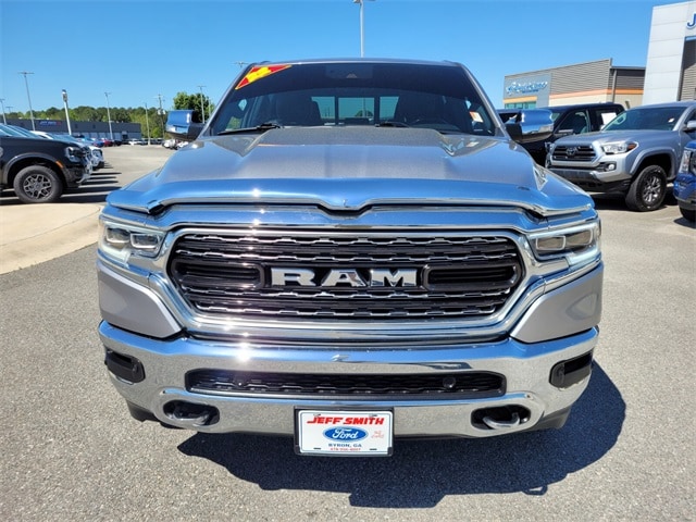 Used 2022 RAM Ram 1500 Pickup Limited with VIN 1C6SRFHT1NN247108 for sale in Byron, GA