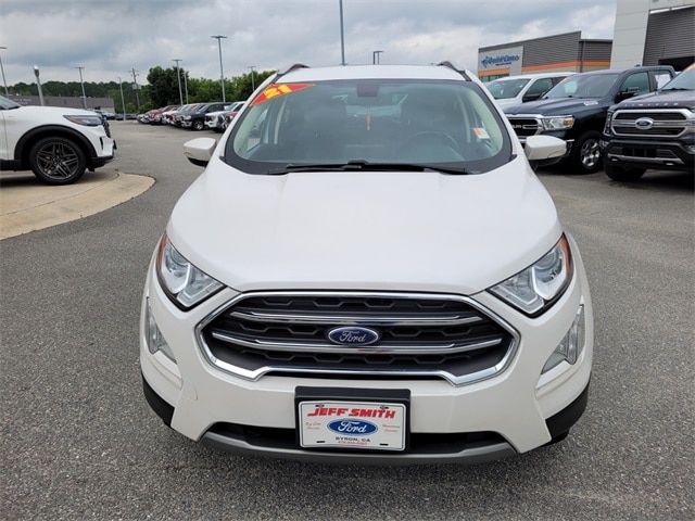 Used 2021 Ford EcoSport Titanium with VIN MAJ3S2KE8MC451862 for sale in Byron, GA