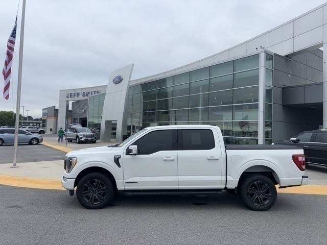 Used 2022 Ford F-150 Lariat with VIN 1FTFW1ED9NFA40740 for sale in Byron, GA