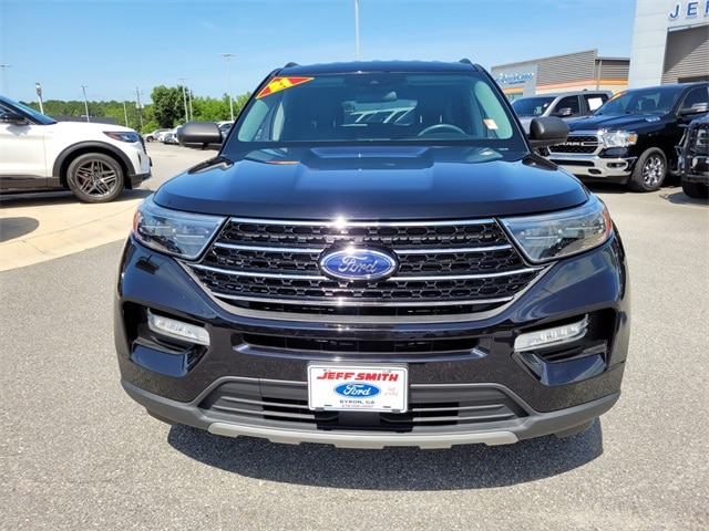 Used 2021 Ford Explorer XLT with VIN 1FMSK7DH4MGC43895 for sale in Byron, GA