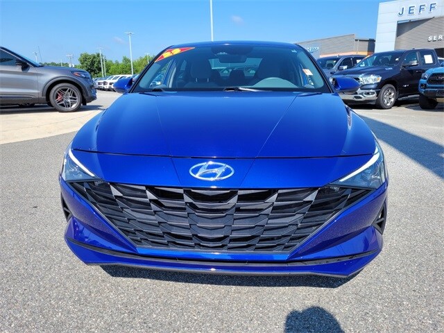 2023 Hyundai Elantra Hybrid Blue photo 2
