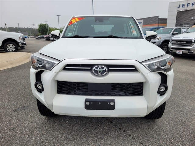 Used 2021 Toyota 4Runner SR5 Premium with VIN JTENU5JR9M5930424 for sale in Byron, GA