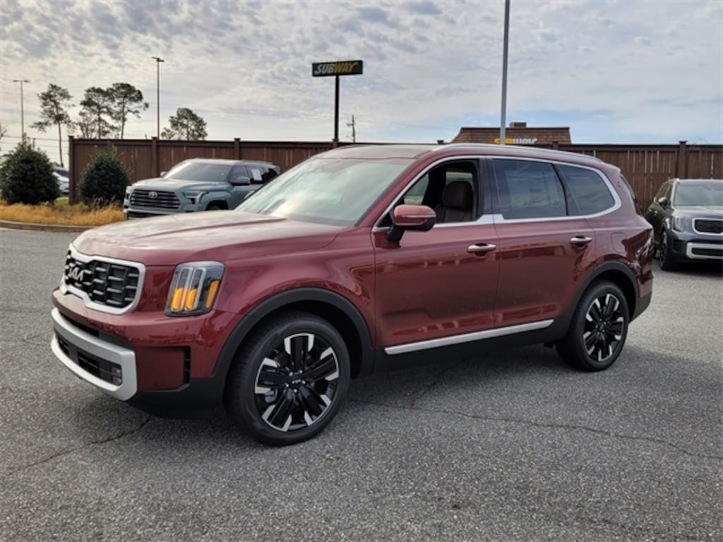 New 2024 Kia Telluride SUV SX Dawning Red For Sale in Perry Serving