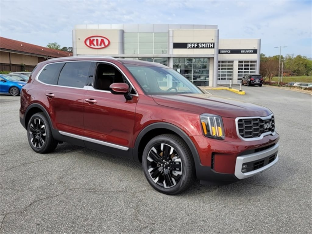 New 2024 Kia Telluride SUV SX Dawning Red For Sale in Perry Serving