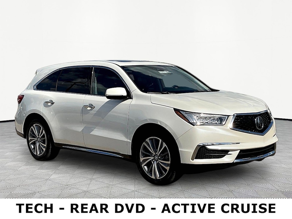 Used 2018 Acura MDX V6 SH-AWD with Technology & Entertainment Packages SUV