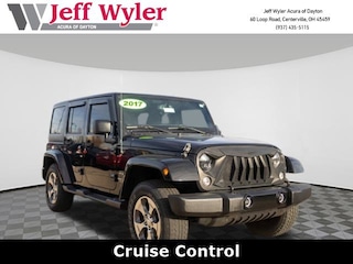 Used 2017 Jeep Wrangler JK Unlimited Sahara 4x4 SUV for sale in Centerville at Superior Acura of Dayton
