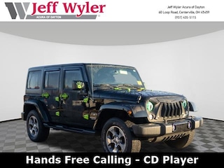 Used 2017 Jeep Wrangler JK Unlimited Sahara 4x4 SUV for sale in Centerville at Superior Acura of Dayton