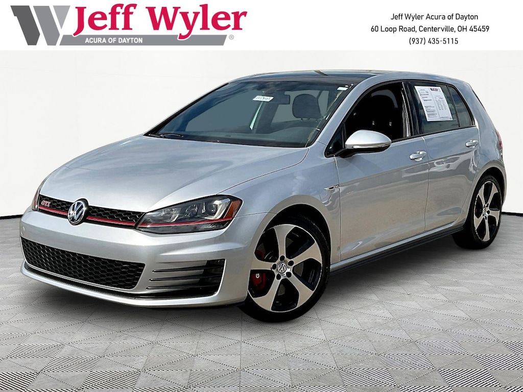 Used 2017 Volkswagen Golf GTI SE 4-Door Hatchback