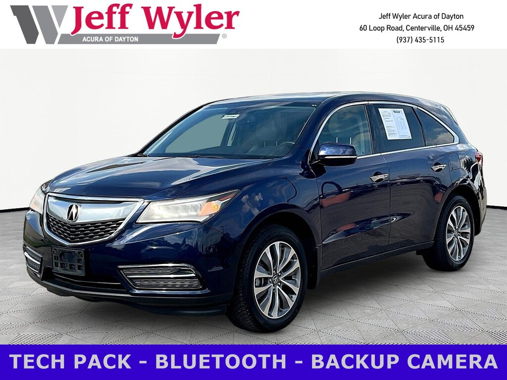 Used 2015 Acura MDX 3.5L Technology Package (A6) SUV