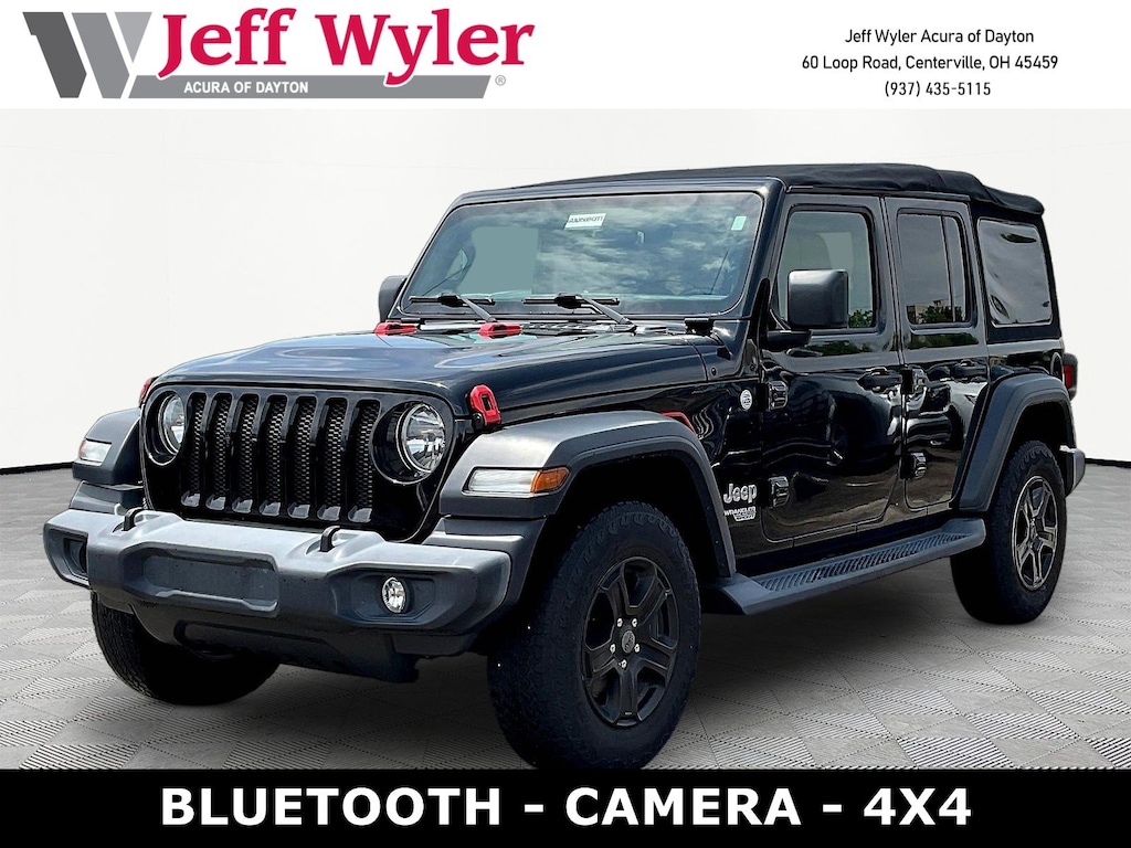 Used 2018 Jeep Wrangler Unlimited Sport 4x4 SUV
