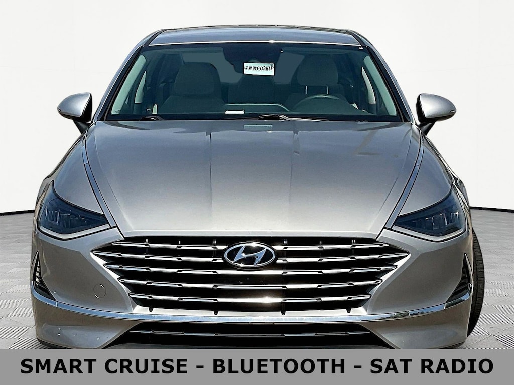 Used 2021 Hyundai Sonata Hybrid Blue Sedan
