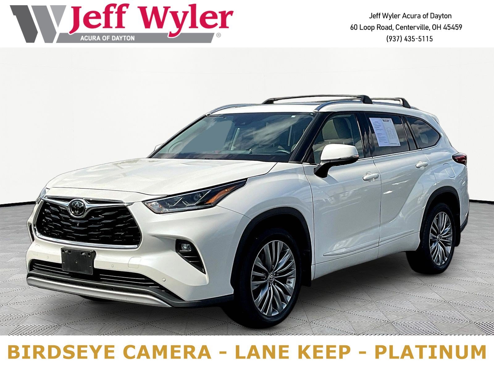 2020 Toyota Highlander Platinum