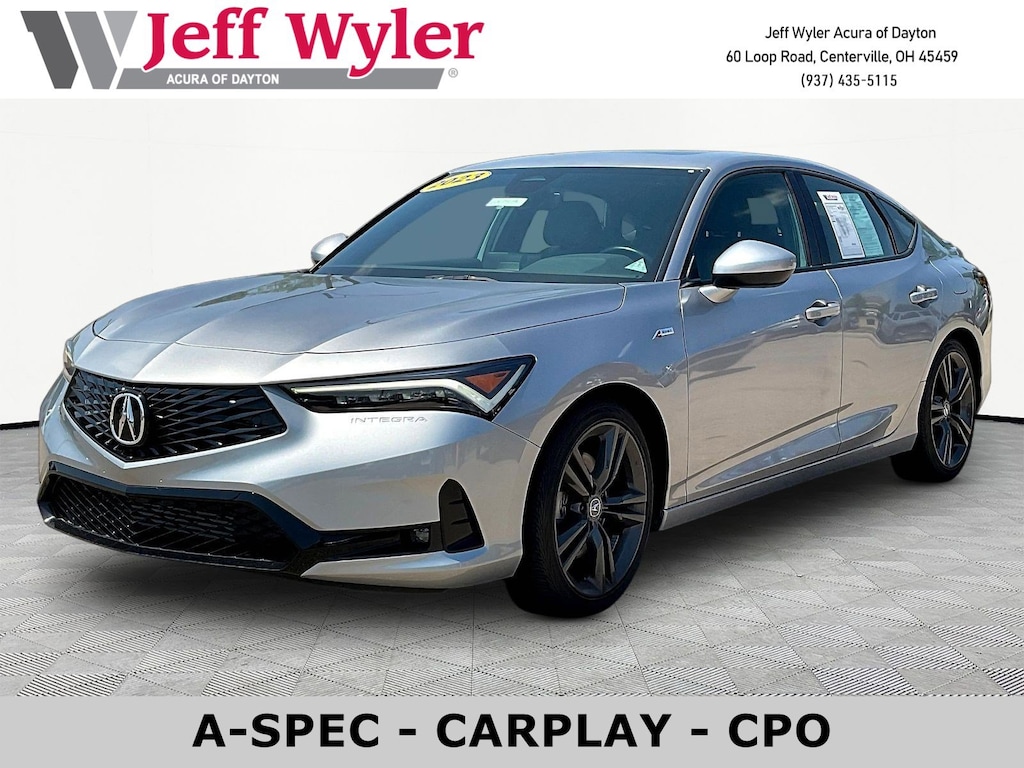 Certified 2023 Acura Integra A-Spec Package Hatchback