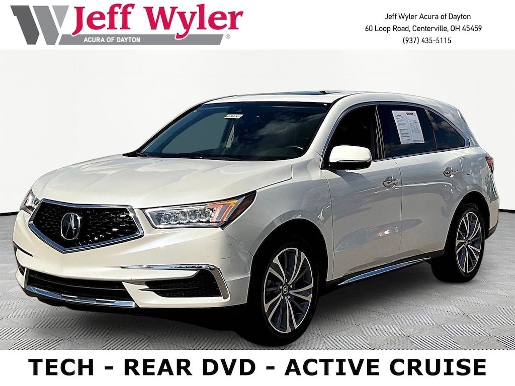Used 2018 Acura MDX V6 SH-AWD with Technology & Entertainment Packages SUV