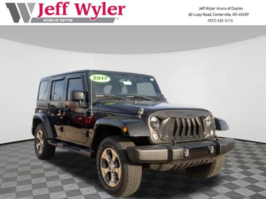 Used 2017 Jeep Wrangler JK Unlimited Sahara 4x4 SUV