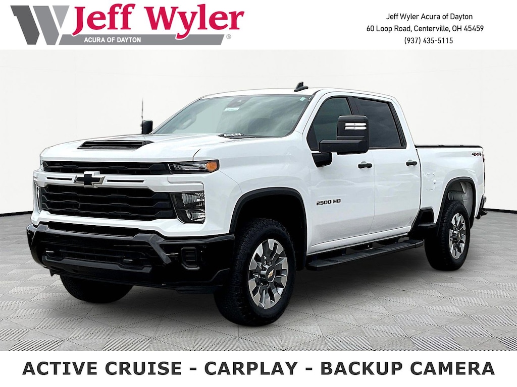 Used 2024 Chevrolet Silverado 2500 HD Custom Truck Crew Cab