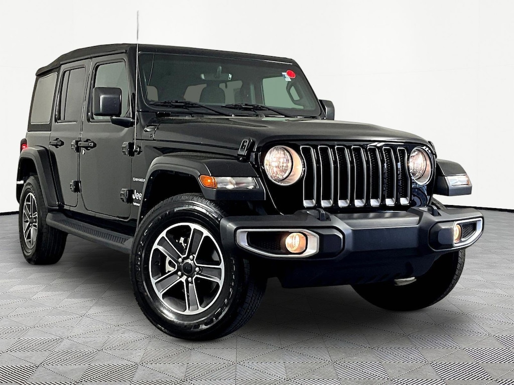 Used 2023 Jeep Wrangler 4-DOOR SAHARA 4X4 SUV