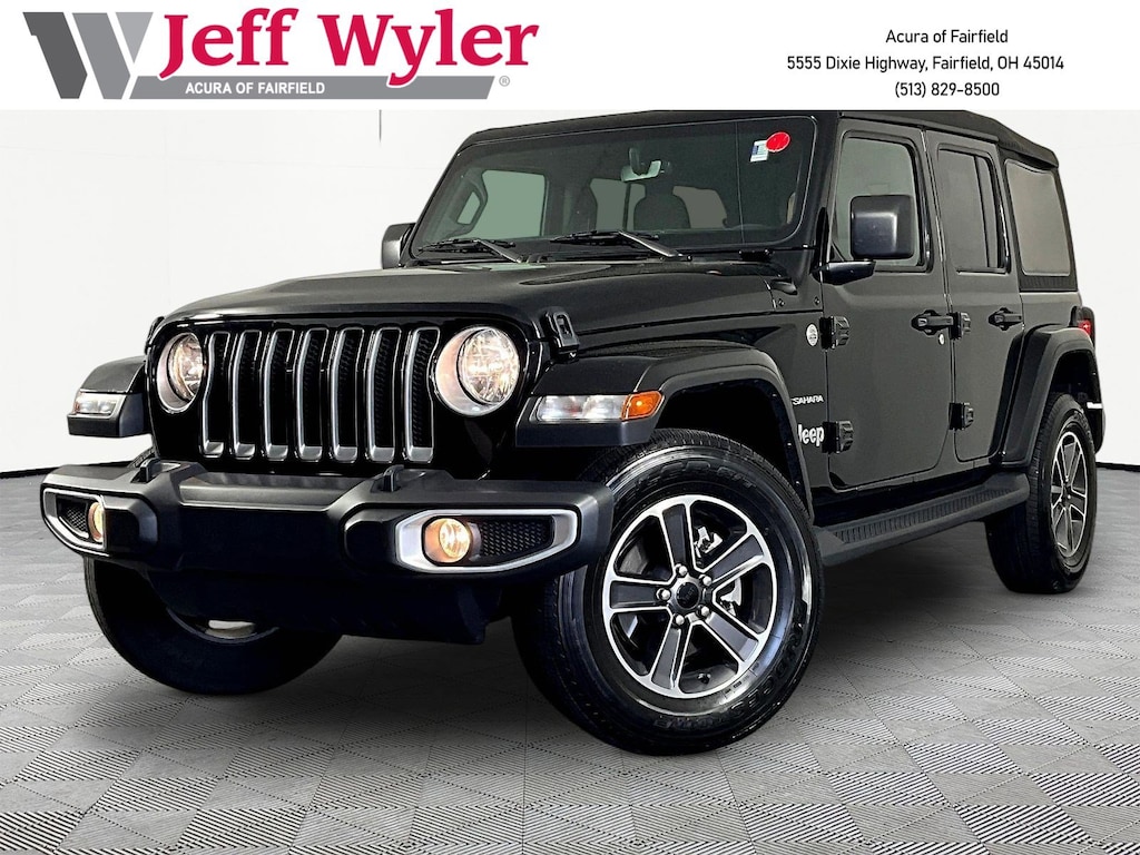 Used 2023 Jeep Wrangler 4-DOOR SAHARA 4X4 SUV