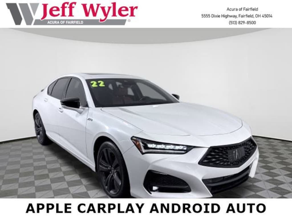 Certified 2022 Acura TLX A-Spec Package Sedan
