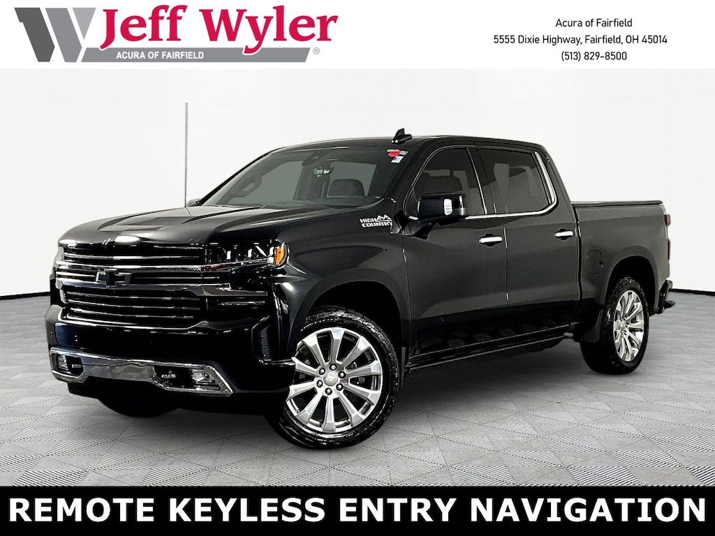 Used 2021 Chevrolet Silverado 1500 High Country Truck Crew Cab