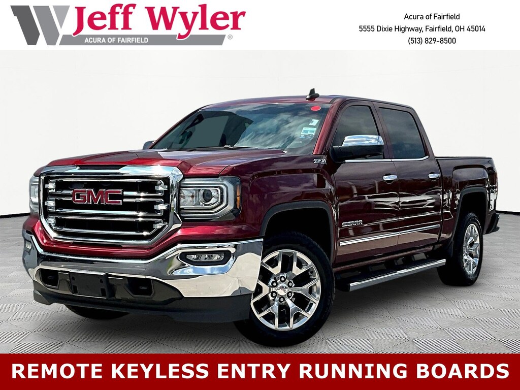 Used 2017 GMC Sierra 1500 SLT Truck Crew Cab