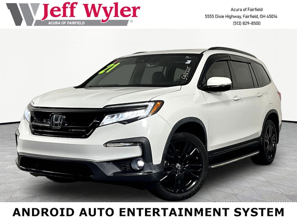 Used 2021 Honda Pilot Black Edition AWD SUV