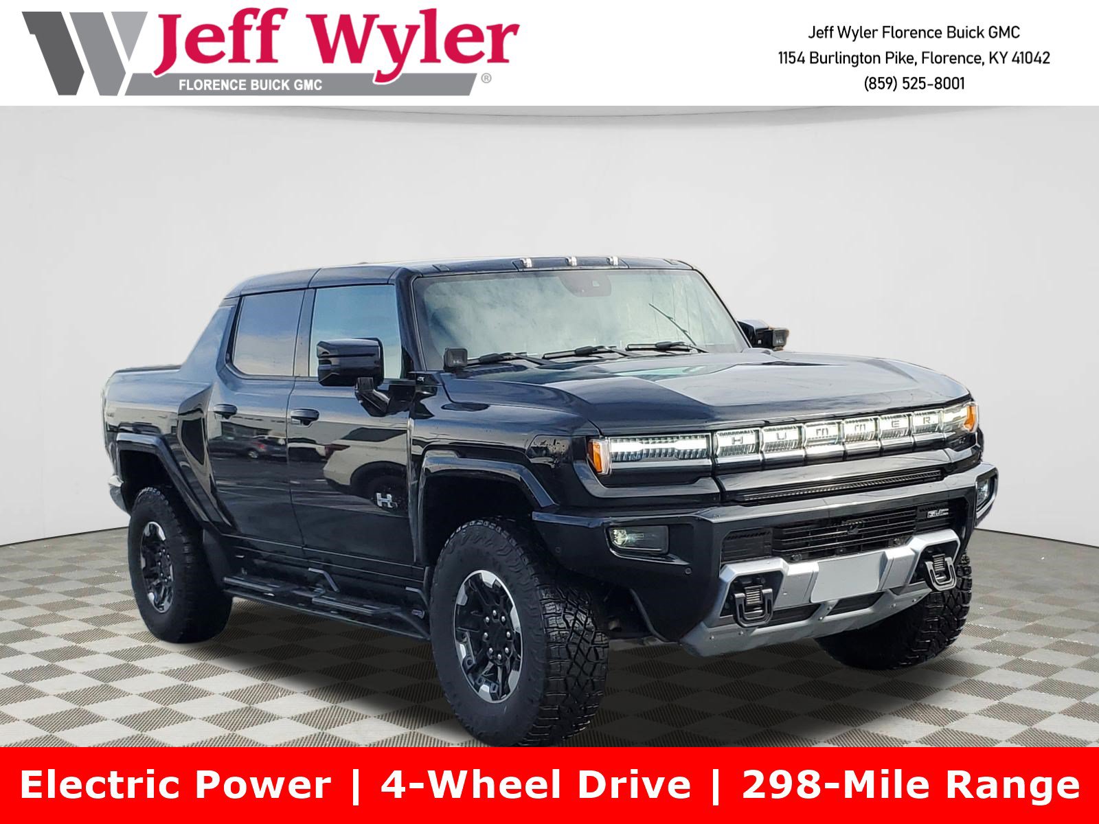 Used 2024 GMC HUMMER EV 2X with VIN 1GT10BDD4RU113307 for sale in Florence, KY