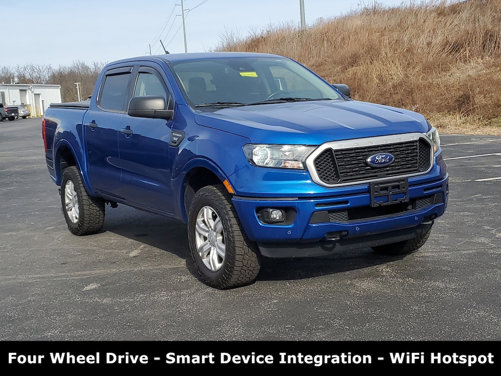 Used 2019 Ford Ranger XLT 4WD SuperCrew 5 Box Truck SuperCrew