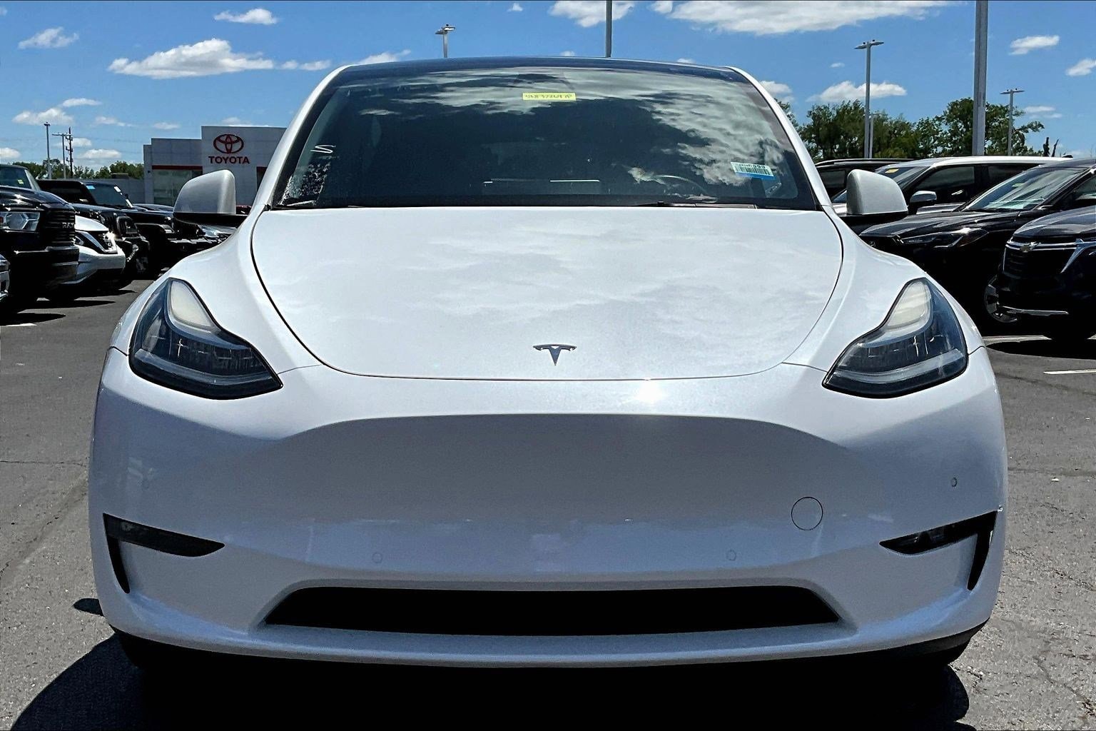 Used 2022 Tesla Model Y Long Range with VIN 7SAYGDEEXNF322697 for sale in Florence, KY