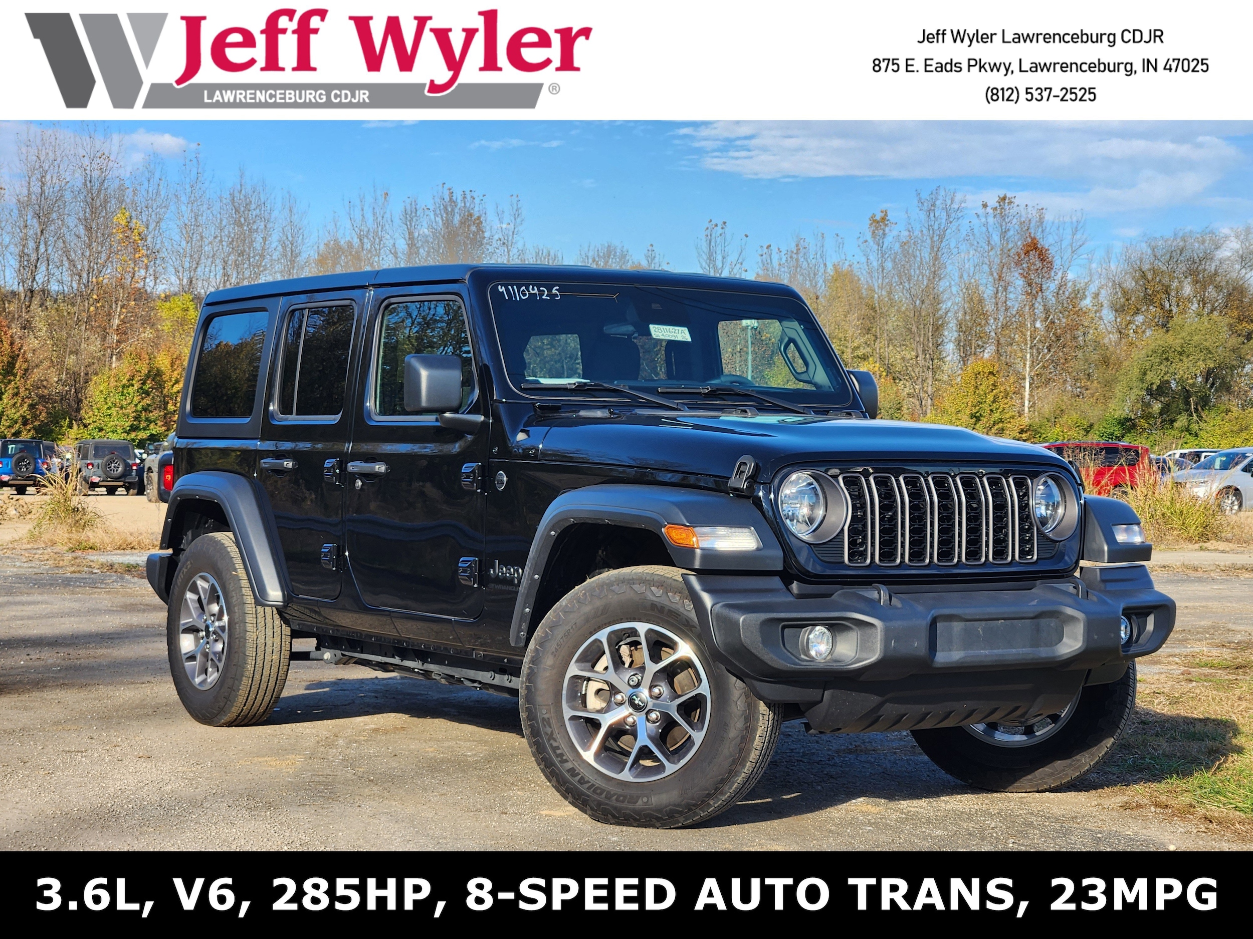 2024 Jeep Wrangler 4-Door Sport S's photo