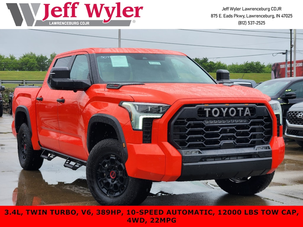 Used 2023 Toyota Tundra 4WD TRD Pro Hybrid CrewMax 5.5 Bed Truck CrewMax
