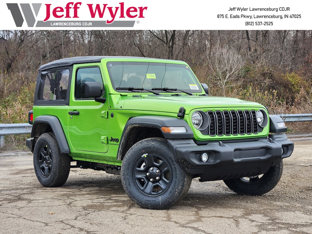 New 2026 Jeep Wrangler 2-DOOR SPORT Sport Utility