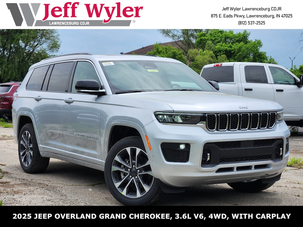 New 2025 Jeep Grand Cherokee L OVERLAND 4X4 Sport Utility