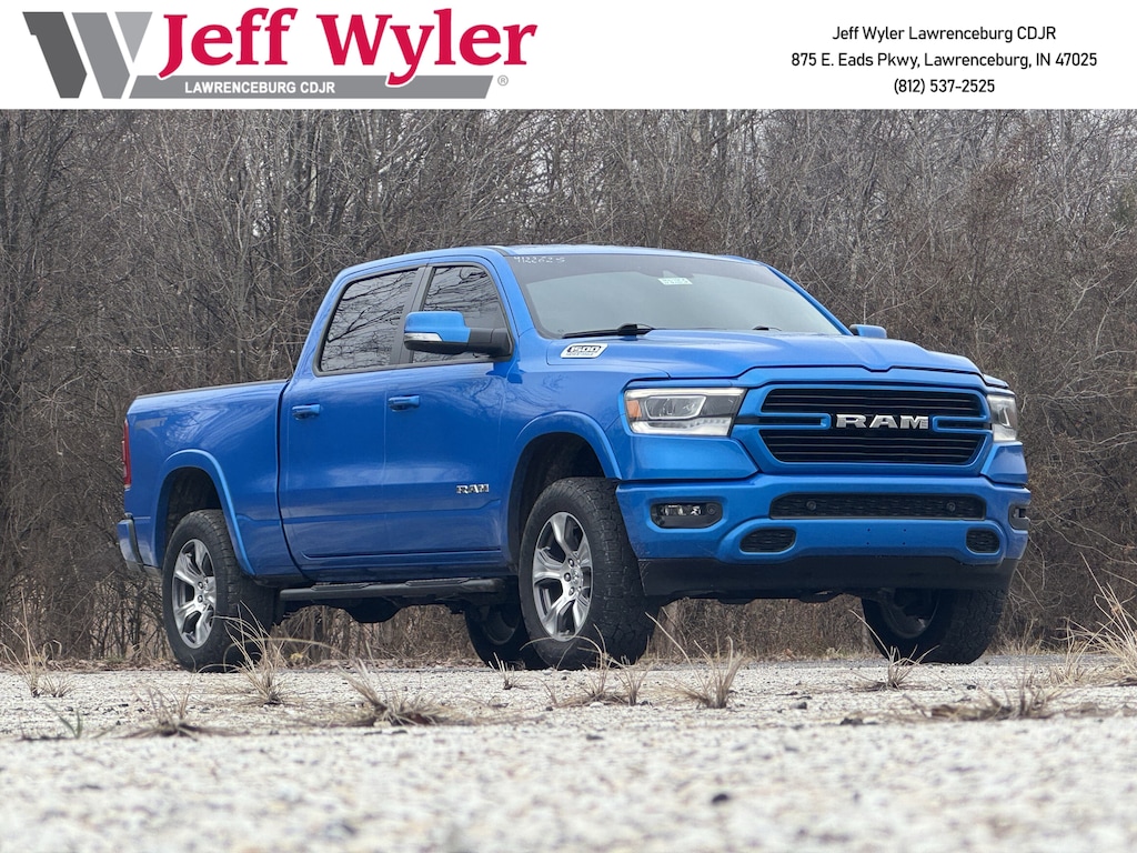 Used 2022 Ram 1500 Laramie 4x4 Crew Cab 64 Box Truck Crew Cab