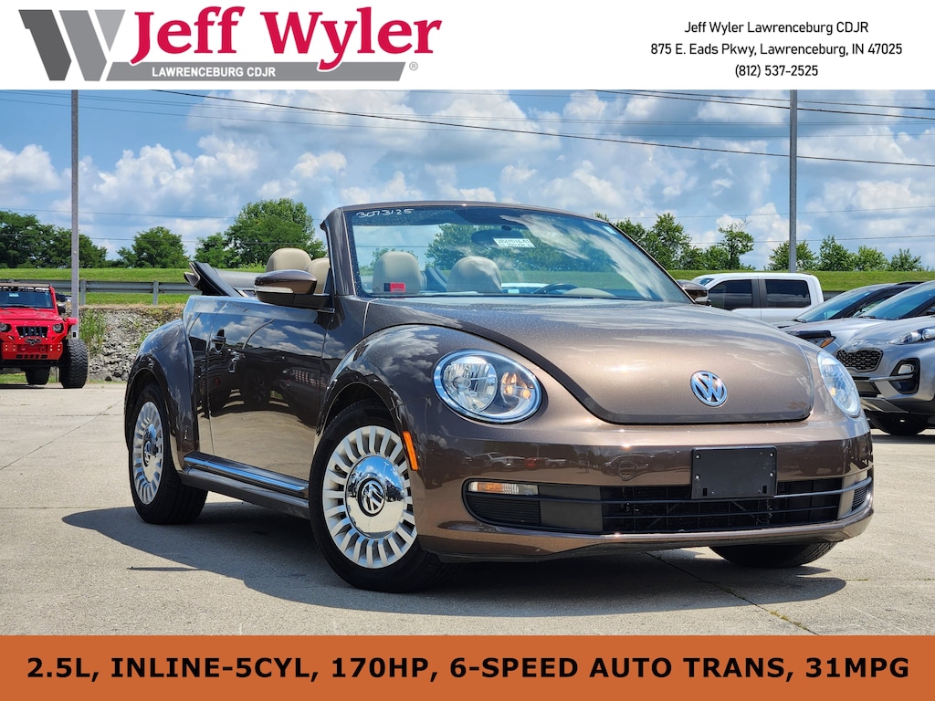 Used 2013 Volkswagen Beetle Convertible 2dr Auto 2.5L PZEV Convertible