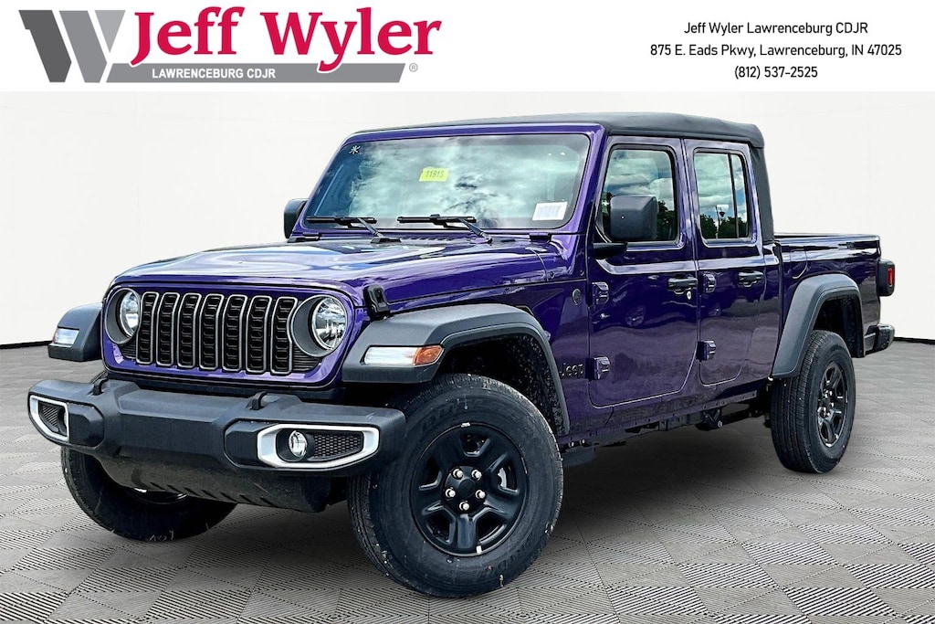 New 2026 Jeep Gladiator SPORT 4X4 Pickup