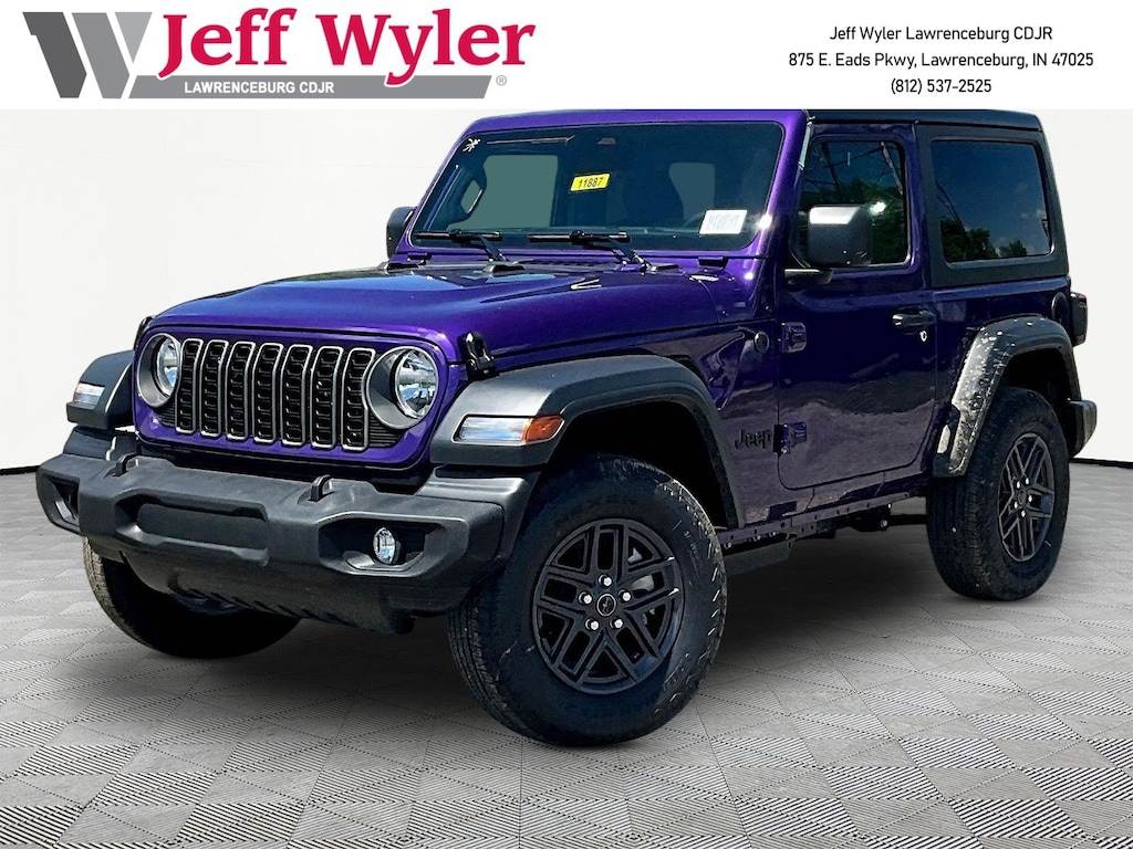 New 2026 Jeep Wrangler 2-DOOR SPORT S Sport Utility
