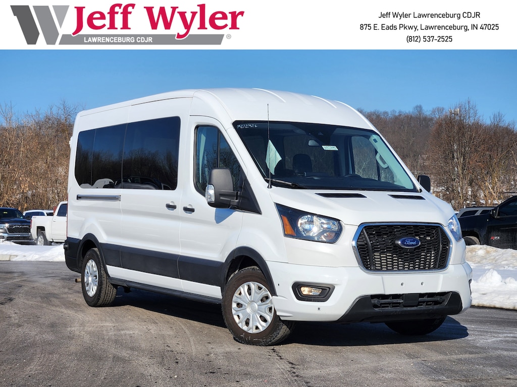 Used 2024 Ford Transit Passenger Wagon T-350 148 Med Roof XLT RWD Wagon Medium Roof Van