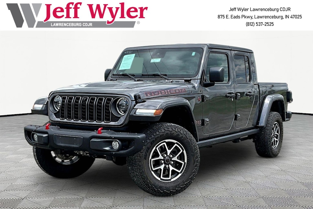 Used 2024 Jeep Gladiator Rubicon X 4x4 Truck Crew Cab