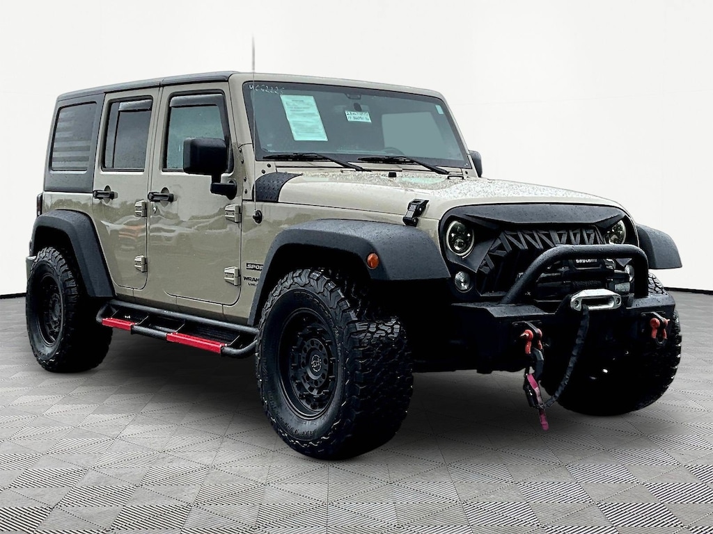 Used 2017 Jeep Wrangler Unlimited Sport 4x4 SUV