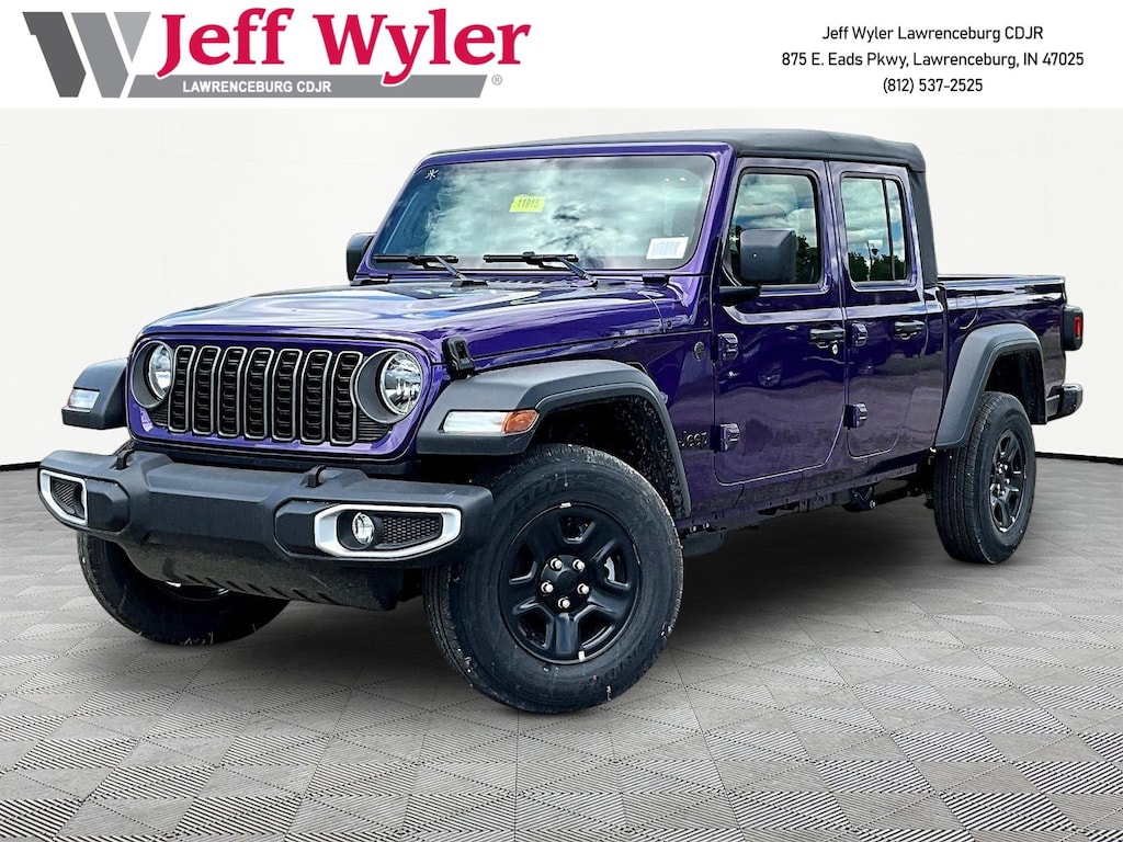 New 2026 Jeep Gladiator SPORT 4X4 Pickup