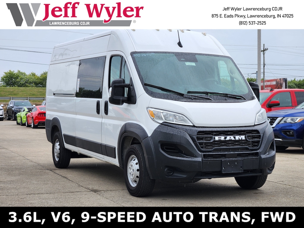 Used 2023 Ram Promaster Cargo Van 2500 High Roof 159 WB Van Cargo Van