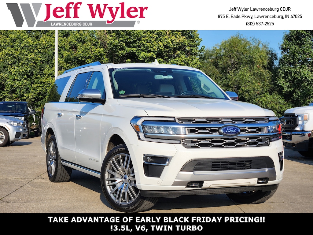 Used 2022 Ford Expedition Max Platinum 4x4 SUV
