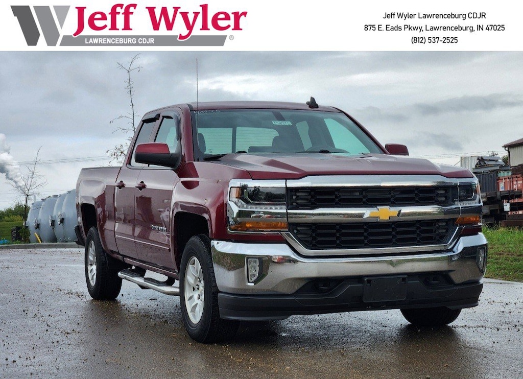 Used 2016 Chevrolet Silverado 1500 4WD Double Cab 143.5 LT w/1LT Truck Double Cab