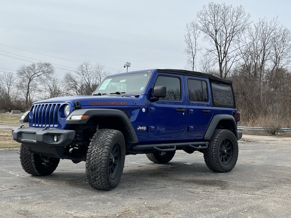 Used 2018 Jeep Wrangler Unlimited Sport S 4x4 SUV